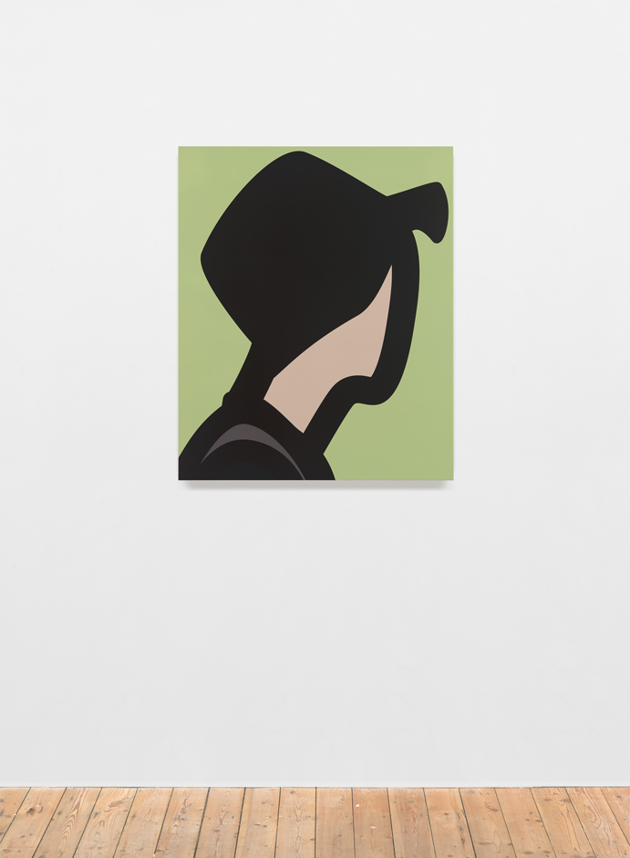 Man with felt hat Julian Opie